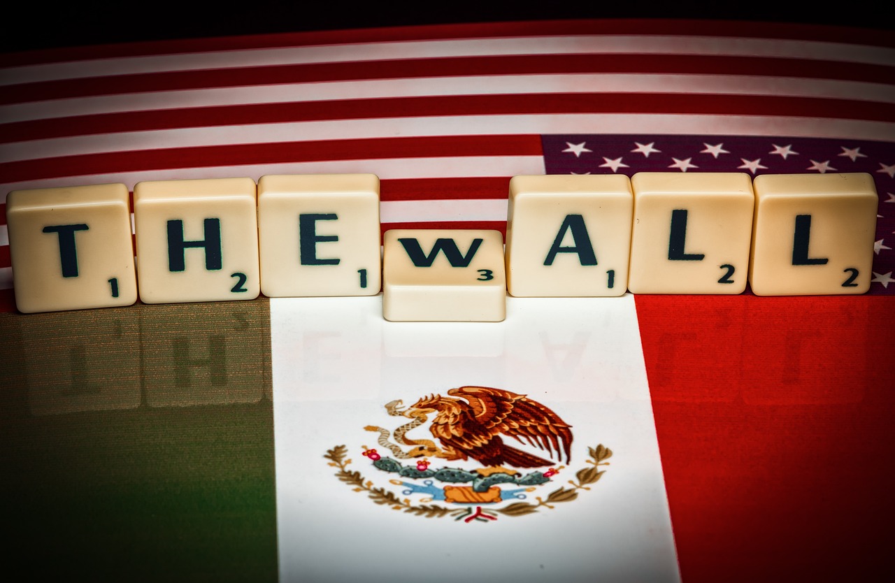 wall, border, usa